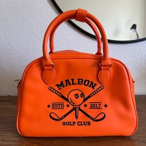 Malbon Orange Bag - Malbon Golf Club Design